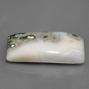Jaspe multicolore naturelle baguette, 24,14 ct, opaque