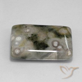Jaspe Multicolore naturelle Baquette, 23.21 ct, Opaque