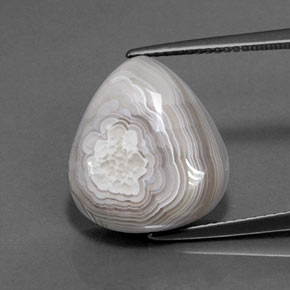 Jaspe Multicolore naturelle En forme de poire, 10.91 ct, Opaque