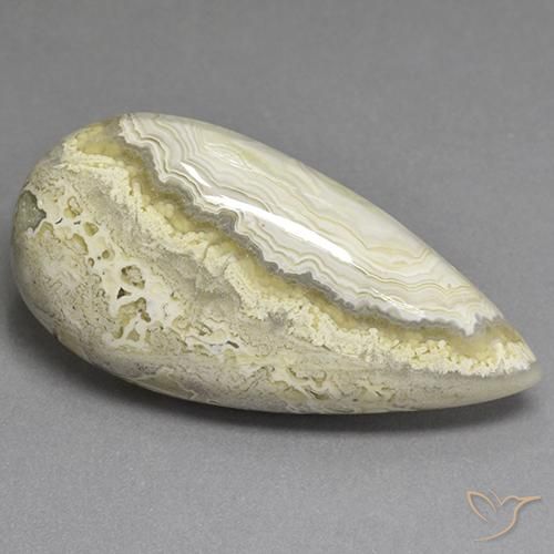Jaspe Multicolore naturelle En forme de poire, 30.27 ct, Opaque