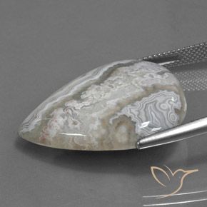 Jaspe Multicolore naturelle En forme de poire, 25.17 ct, Opaque