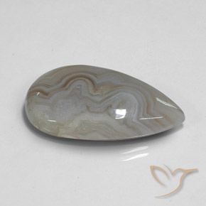 Jaspe Multicolore naturelle En forme de poire, 26.74 ct, Opaque