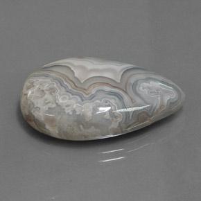 Jaspe multicolore naturelle en forme de poire, 23,01 ct, opaque