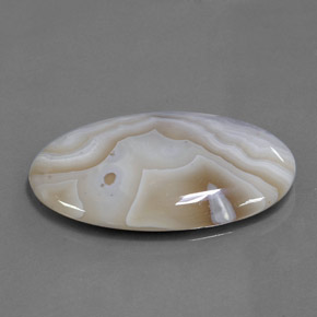 Jaspe multicolore naturelle coupe ovale, 24,24 ct, opaque