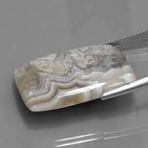 Jaspe multicolore naturelle baguette, 38,59 ct, opaque