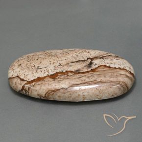Jaspe Multicolore naturelle ovale, 55.96 ct, Opaque