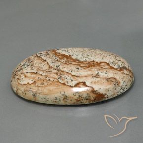 Jaspe Multicolore naturelle ovale, 56.03 ct, Opaque
