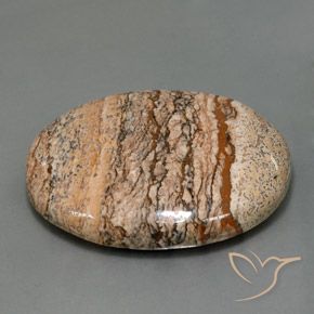 Jaspe Multicolore naturelle ovale, 65.05 ct, Opaque