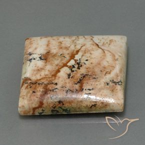 Jaspe Multicolore naturelle Carré, 25.13 ct, Opaque