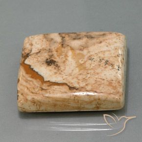 Jaspe Multicolore naturelle Baquette, 51.28 ct, Opaque