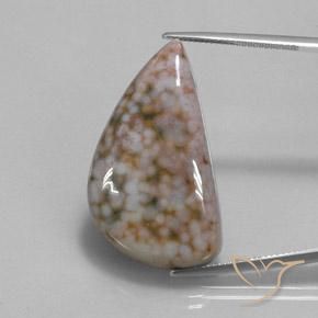 Jaspe Multicolore naturelle Fantaisie, 30.00 ct, Opaque