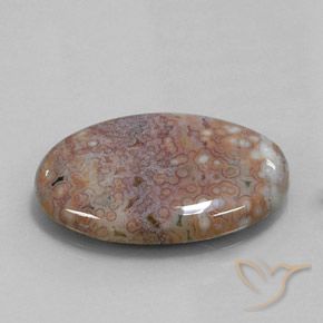 Jaspe Multicolore naturelle ovale, 27.34 ct, Opaque