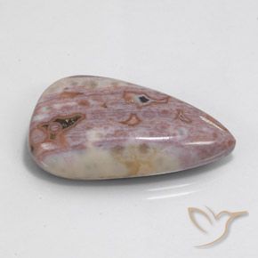 Jaspe Multicolore naturelle En forme de poire, 32.30 ct, Opaque