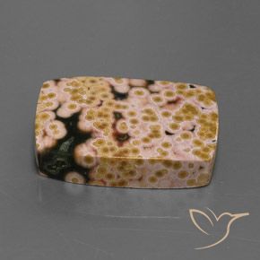 Jaspe Multicolore naturelle Baquette, 20.83 ct, Opaque