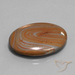 Jaspe Multicolore naturelle ovale, 15.17 ct, Opaque