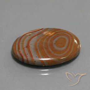 Jaspe Multicolore naturelle ovale, 12.49 ct, Opaque