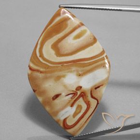 34.74ct Naturel Multicolore Jaspe, Fantaisie, Opaque