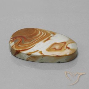 Jaspe Multicolore naturelle Fantaisie, 30.93 ct, Opaque