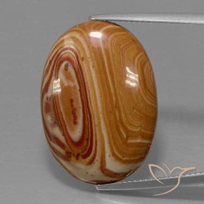 17.32ct Naturel Multicolore Jaspe, ovale, Opaque