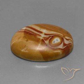 Jaspe Multicolore naturelle ovale, 18.80 ct, Opaque