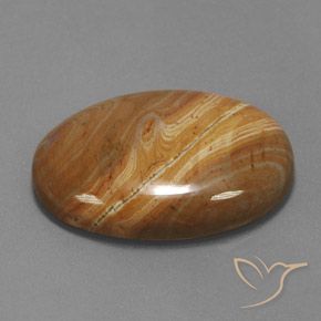Jaspe Multicolore naturelle ovale, 19.95 ct, Opaque