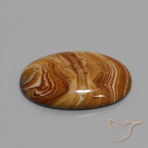 Jaspe Multicolore naturelle ovale, 10.41 ct, Opaque