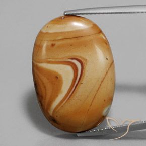 17.52ct Naturel Multicolore Jaspe, ovale, Opaque