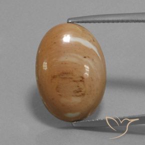 7.89ct Naturel Multicolore Jaspe, ovale, Opaque