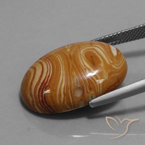 Jaspe Multicolore naturelle ovale, 15.20 ct, Opaque
