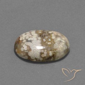 Jaspe Multicolore naturelle ovale, 13.09 ct, Opaque