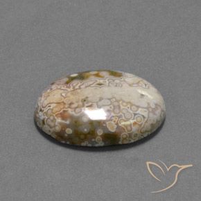 Jaspe Multicolore naturelle ovale, 13.22 ct, Opaque