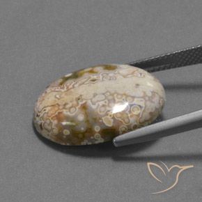 Jaspe Multicolore naturelle ovale, 13.22 ct, Opaque