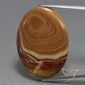 21.59ct Naturel Multicolore Jaspe, ovale, Opaque