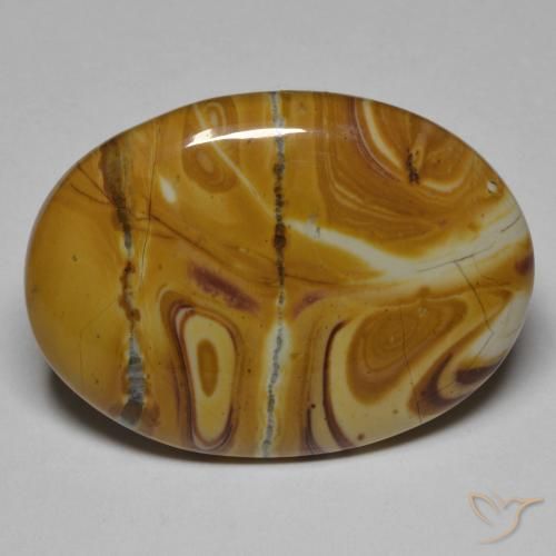 25.23ct Naturel Multicolore Jaspe, ovale, Opaque