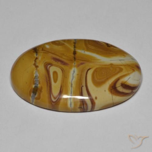 Jaspe Multicolore naturelle ovale, 25.23 ct, Opaque
