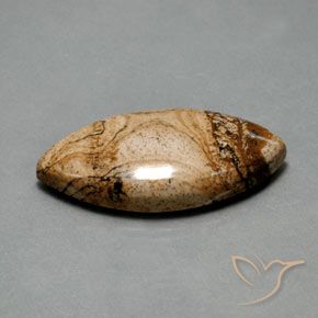 Jaspe Multicolore naturelle Marquise, 41.94 ct, Opaque