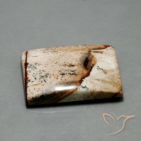 Jaspe Multicolore naturelle Baquette, 55.92 ct, Opaque