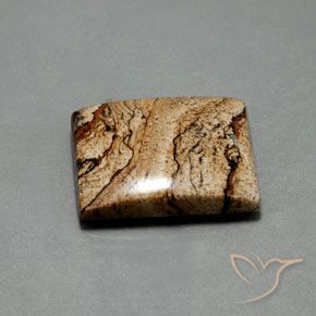 Jaspe Multicolore naturelle Baquette, 32.75 ct, Opaque