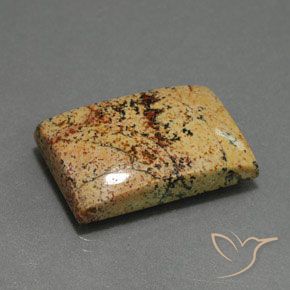 Jaspe Multicolore naturelle Baquette, 25.27 ct, Opaque