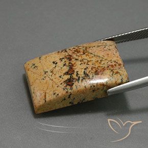 Jaspe Multicolore naturelle Baquette, 25.27 ct, Opaque