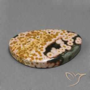 Jaspe Multicolore naturelle Fantaisie, 27.10 ct, Opaque