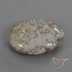 Jaspe Multicolore naturelle ovale, 12.43 ct, Opaque