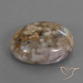 Jaspe Multicolore naturelle ovale, 15.78 ct, Opaque