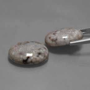 Achetez naturel 28,35ct multicolore jaspe gems, coupe ovale, en provenance indonésie chez gemselect. en stock, livraison internationale!