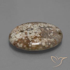 Jaspe Multicolore naturelle ovale, 9.07 ct, Opaque