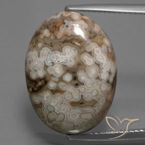 14.70ct Naturel Multicolore Jaspe, ovale, Opaque