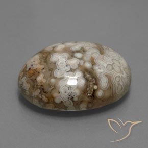 Jaspe Multicolore naturelle ovale, 14.70 ct, Opaque