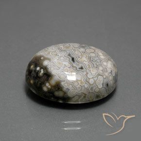 Jaspe Multicolore naturelle ovale, 18.17 ct, Opaque