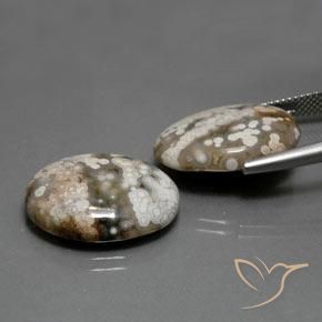 Shop natural 22.46ct Multicolore Jaspe gems, ovale, from Indonésie at GemSelect. In stock, global shipping!