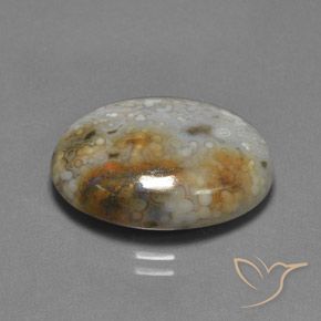Jaspe Multicolore naturelle ovale, 13.45 ct, Opaque